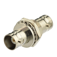 BNC Jack Female to BNC Jack Female Adapter Straight Bulkhead