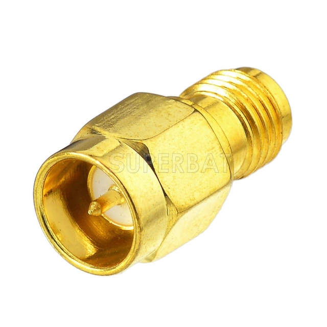 SMA Female Jack to SMA Male Plug Straight Adapter