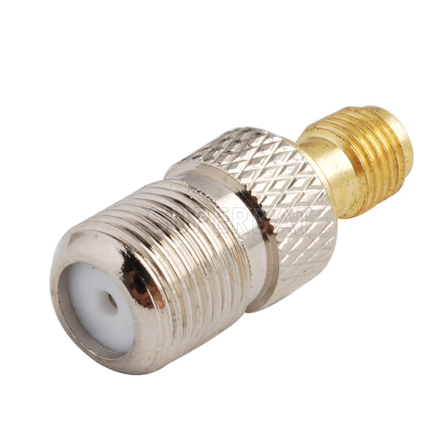 F Jack Female to SMA Jack Female Adapter Straight