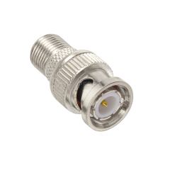 BNC Plug Male to F Jack Female Adapter Straight
