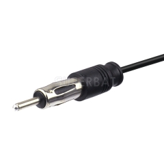 Fakra Water Blue 1 Straight Plug to DIN Straight Plug RG174