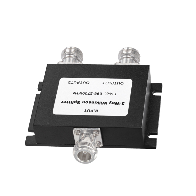698-2700 MHz N Type Female 2 Way Power Divider 50 Ohm Wide-Band Signal Splitter