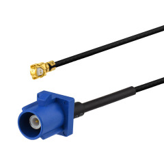 Special Sale  IPX / u.fl to Fakra Plug "C" Pigtail 1.37mm Cable