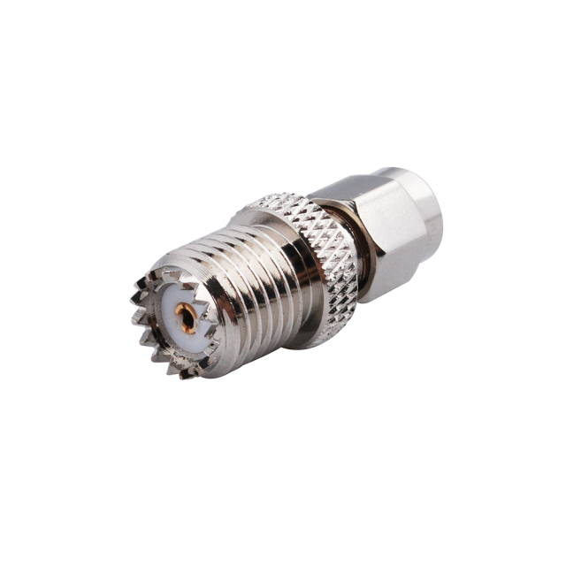 Truck Satellite Radio Adapter Mini-UHF female to SMA male straight RF Coaxial Adapter Connector for sirius xm Satellite radio Antenna