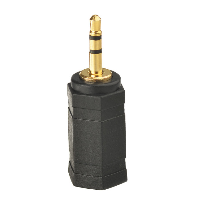 2.5mm-3.5mm Adapter 2.5mm plug to 3.5mm Jack straight RF Adapter