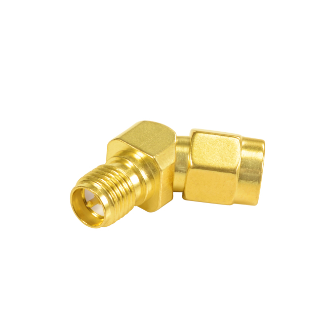 Superbat SMA Male Plug RA to RP SMA female Jack Reverse Polarity right angle RF Coax Adapter Connector