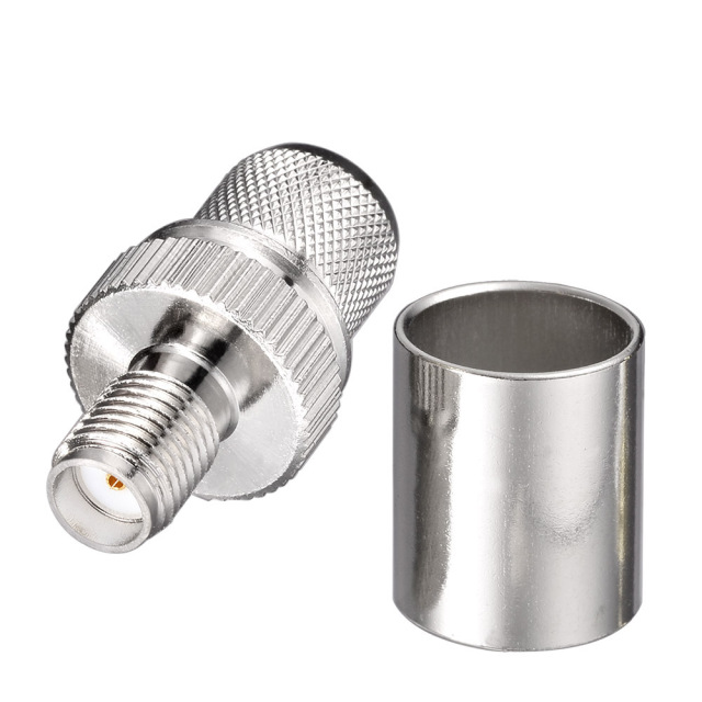 Superbat SMA Crimp Female connector for LMR400 RG8 Coax Cable Nickelplated