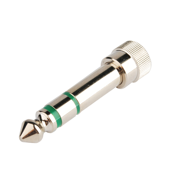 RF Adapter 6.35mm plug TO 3.5mm Jack Stereo Audio Adapter FOR DJ Headphone