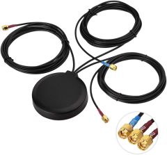 4G LTE MIMO Cellular GPS Adhesive Magnetic Mount Antenna for 4G LTE GPS Cradlepoint IBR900 IBR1700 Sierra Wireless Airlink MG90 MP70 GX450 RV50 RV50X Industrial Gateway Modem Mobile Router