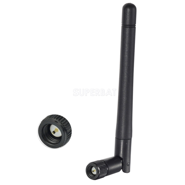2.4GHz + 5GHz 3dBi double dual band WIFI Antenna SMA male for wireless router