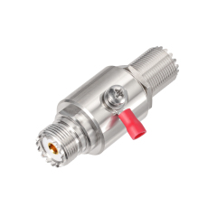 UHF Lightning Surge Protection Device UHF Female to UHF Female RF Coaxial Lightning Arrester