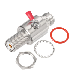 UHF Lightning Surge Protection Device UHF Female to UHF Female RF Coaxial Lightning Arrester