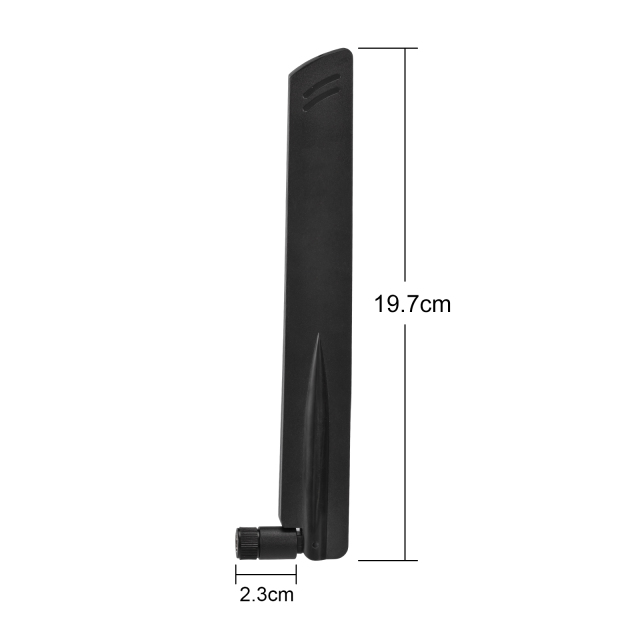 4dBi 2400-2500/5150-7125MHz RP-SMA WiFi 6E Antenna Dual-Band 2.4G/5G/6G Router PCIE card wireless card antenna