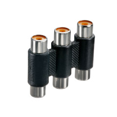 RCA Jack Female to RCA Jack Female Adapter Straight