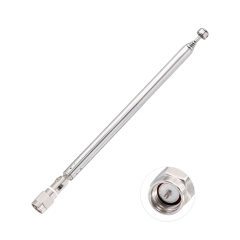 Superbat SMA Male Connector DAB DAB+ FM AM TV Antenna 6 Section Telescopic Aerial for Home Audio Radio Stereo Receiver
