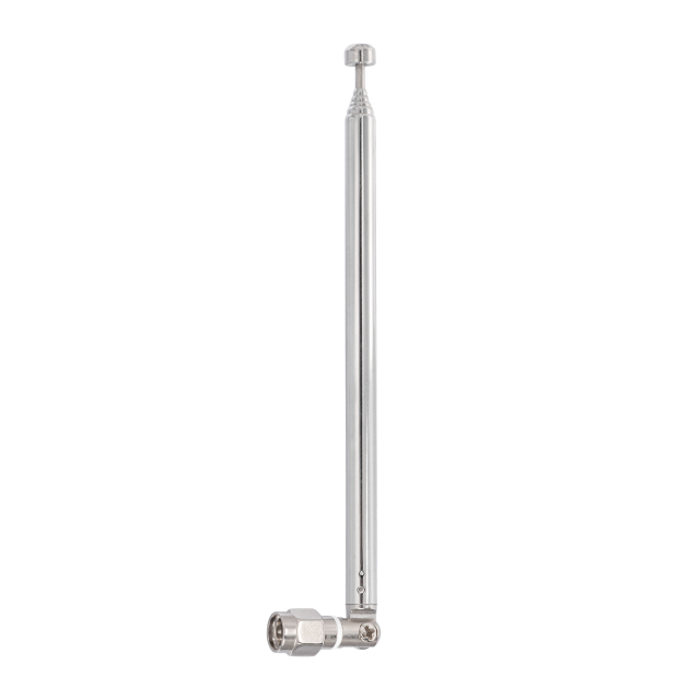 Superbat SMA Male Connector DAB DAB+ FM AM TV Antenna 6 Section Telescopic Aerial for Home Audio Radio Stereo Receiver
