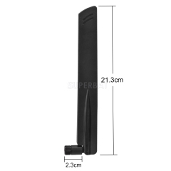 2PCS 4dBi 700-2600MHz SMA Plug 4G LTE Antenna for 4G LTE Cellular Trail Camera Game Camera Wildlife Hunting Camera Spypoint