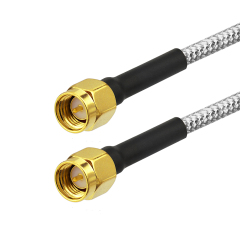 SMA plug to plug Semi-rigid Coax Cable RG402 .141 RF Coax Cable Assembly