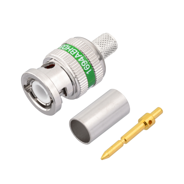 Original Belden 75 Ohm BNC Male SDI Connector for Belden Riser 1694A 6G-SDI 4K UHD HD Video Camera Coaxial Cable