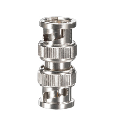 75Ohm BNC Adapter BNC Plug to BNC Plug Straight Adapter for CCTV Video Camera