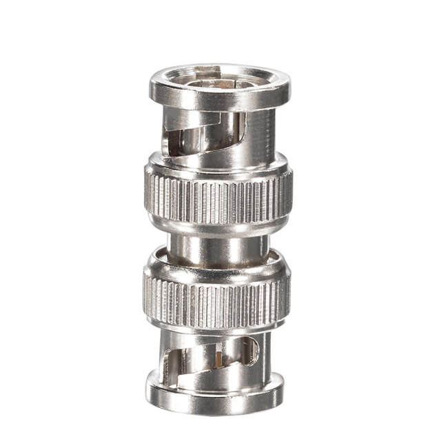 75Ohm BNC Adapter BNC Plug to BNC Plug Straight Adapter for CCTV Video Camera