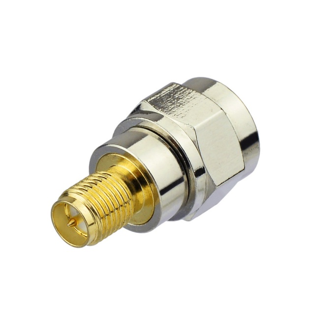 F Plug Male to RP SMA Jack Female Adapter Straight