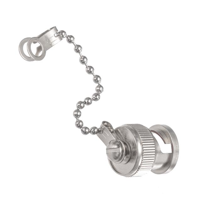 BNC Dust Cap with Chain (without center pin)