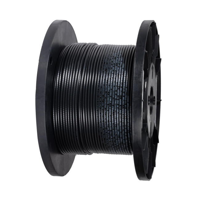 4K UHD Coax for 12G-SDI, 75 Ohm, Mini RG-59, 23 AWG Solid SC, Foil + 95% TC Braid, PVC Jkt, CMR