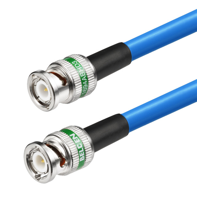 Superbat SDI Video Cable  BNC Male to BNC Male Using Belden Connector and Belden 1694A Coax Cable