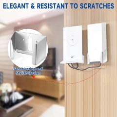 Wall-Mount Holder for Starlink Gen 2 V2 [ High Performance ] [ Flat High Performance ] Power Supply - Durable/Space Saving - Aluminum Alloy Mounting Bracket for Starlink Gen2 Wall Mount Kit