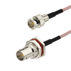 MINI BNC Male to BNC Female RG179 CABLE