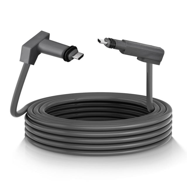 GODPEE 30Ft Replacement Cable for Starlink V2 [Standard Actuated ] Rectangular Satellite Dish Antenna - Heat Resistant Extension Cable Accessories for Starlink