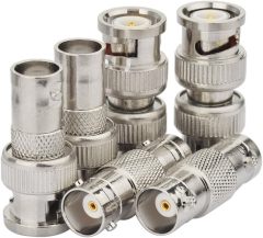 Superbat BNC Adapter Kit BNC Male/Female to Male/Female RF Coax Coaxial Connector Kit 6 Pcs