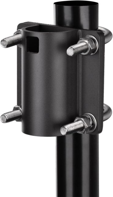 Mast Mounting U-Bolt Clamp for Starlink Internet Kit Satellite - Durable and Sturdy - Mast Mount Kit Steel Pole Clamp U-Bracket Compatible with Starlink Dish Gen2 V2 Antennas