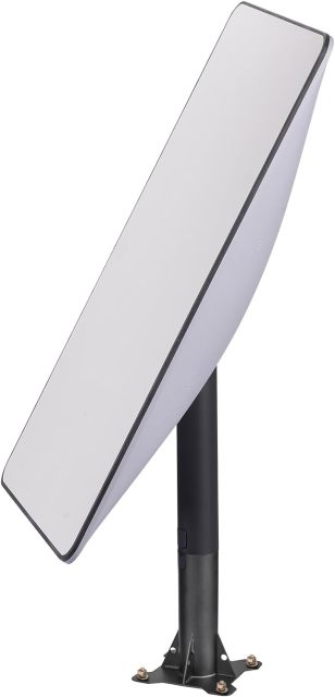 GODPEE Antenna Heavy-Duty Bracket for Starlink Satellite Dishes Roof Pole Mounting Kit Accessory - Short Horizontal Bracket