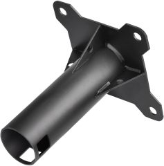 GODPEE Antenna Heavy-Duty Bracket for Starlink Satellite Dishes Roof Pole Mounting Kit Accessory - Short Horizontal Bracket with Wire Cable Clips
