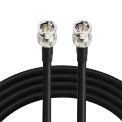 Superbat SDI Video Cable  BNC Male to BNC Male Using Belden 1694A Black Coax Cable