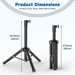 GODPEE Portable Tripod Mount Bracket - Compatible with Starlink Satellite Dish V2 V1 [Standard Actuated] [High Performance] Antenna - for RV Camping Yacht Outdoor Field