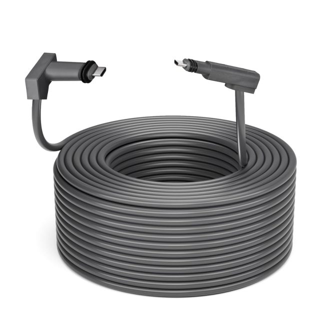 GODPEE 150Ft Replacement Cable for Starlink V2 [Standard Actuated ] Rectangular Satellite Dish Antenna - Heat Resistant Extension Cable Accessories for Starlink