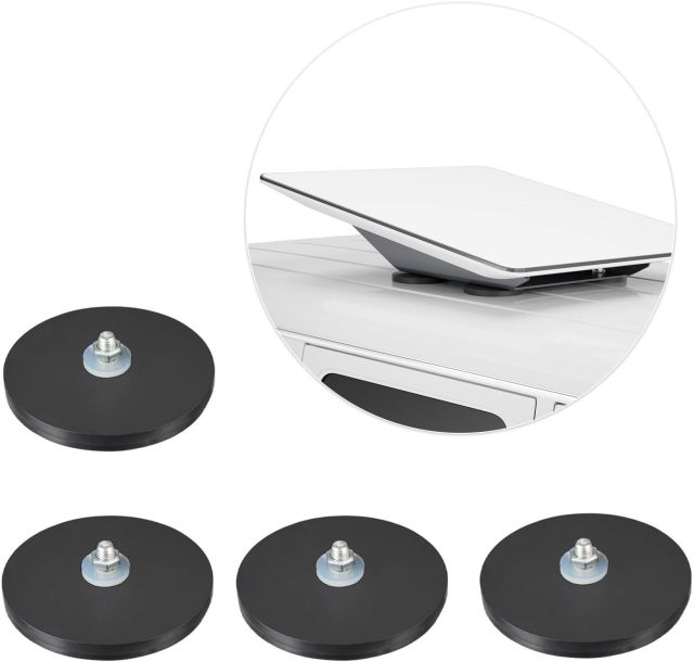 Magnetic Mount for Starlink V2 Gen2 [ Flat High-Performance ] Antenna - Holds Up to 1200lbs of Vertical Force - Magnetic Bracket Bases for Starlink V 2 Internet Satellite Dish Antennas Mounting Kit