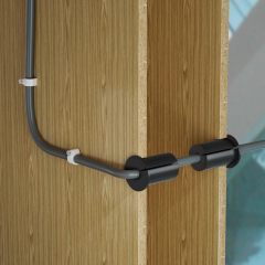 GODPEE 30Ft Replacement Cable for Starlink V2 [ Standard Actuated ] Satellite Dish Antenna - with Cable Feed Through Bushings & Wire Clips - Heat Resistant Extension Cable Accessories for Starlink