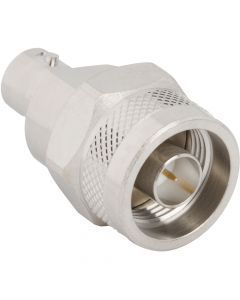 N-Type Plug to BNC Jack Adapter 75 Ohm Straight