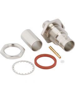 BNC Straight Crimp Jack Belden 1794A Belden 4794R Bulkhead Rear Mount 75 Ohm 12G Optimized