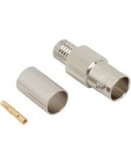 BNC Straight Crimp Jack Canare L-5.5CUHD 75 Ohm 12G Optimized