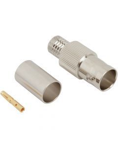 BNC Straight Crimp Jack Canare L-5.5CUHD 75 Ohm 12G Optimized