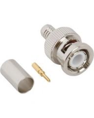 BNC Straight Crimp Plug RG-59 20AWG RG-59DS 75 Ohm