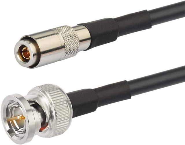 Superbat HD SDI Cable Blackmagic BNC Cable, DIN 1.0/2.3 to BNC Male Cable （Belden 1855A Cable 10ft） for Blackmagic BMCC/BMPCC Video Assist 4K Transmissions HyperDeck Kameras