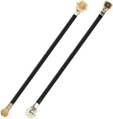 Superbat MHF4/IPEX4/IPX4 to U.FL Cable (3.5cm/1.37") MHF4 Female to IPX (IPEX/UFL) Male RF Pigtail Cable 1.13MM Low-Loss Extension Cable 2-Pack