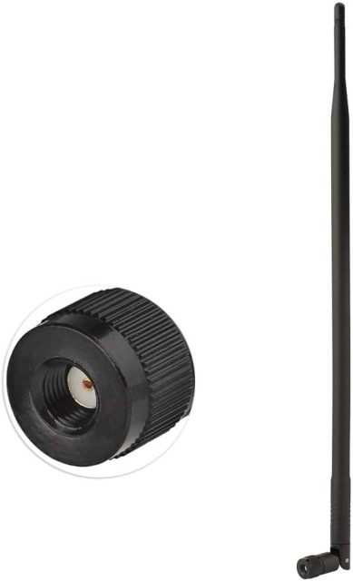 Superbat 900MHz 3G 4G Antenna 9Dbi External Omni Rubber Duck Antenna with RP-SMA Connector + RP-SMA Female to SMA Male Adapter for Router Security Camera Gateway Modem etc.