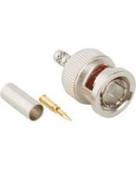 BNC Straight Crimp Plug Belden 1855A 75 Ohm